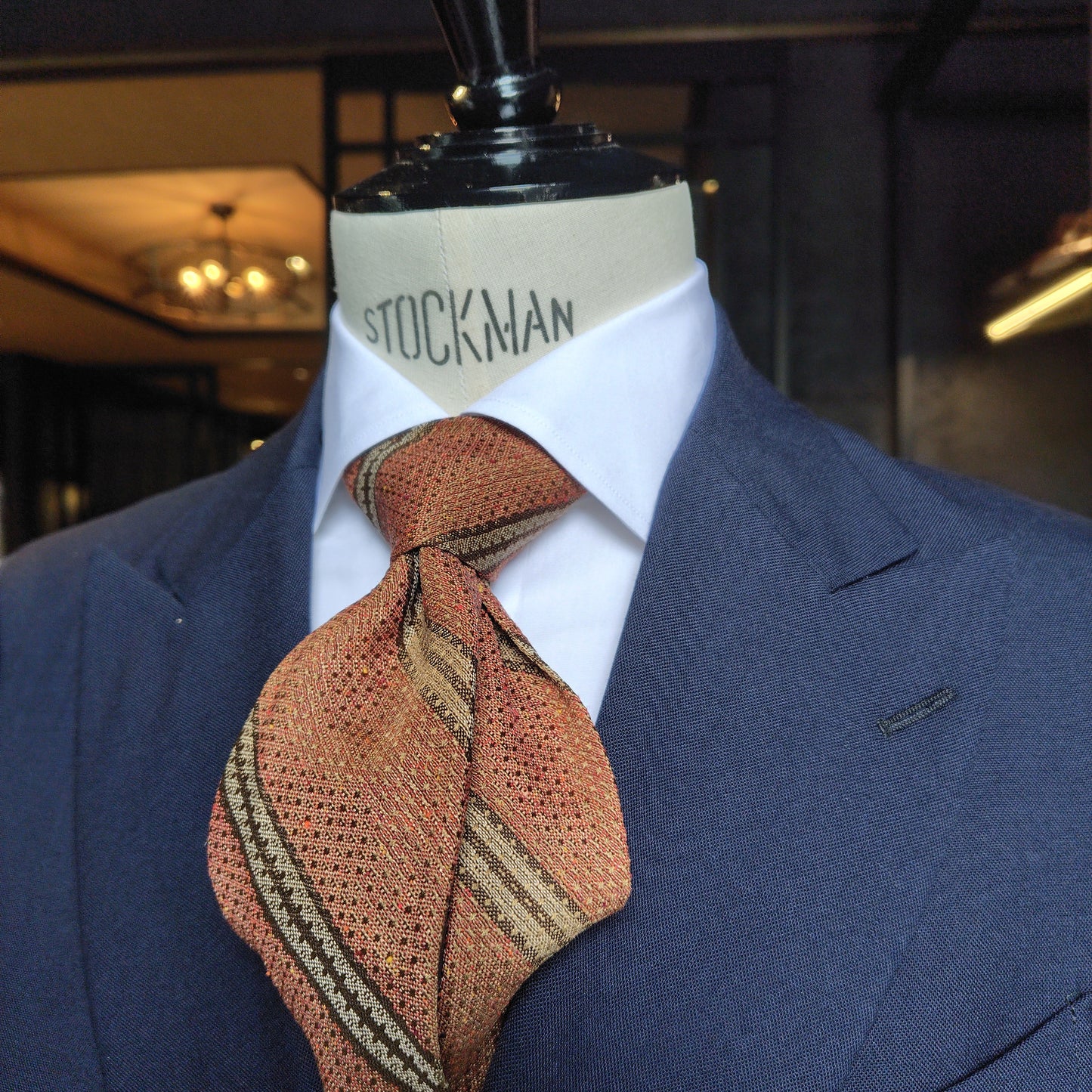 NEW//TIEYOURTIE DESERT STRIPE SETTEPIEGHE