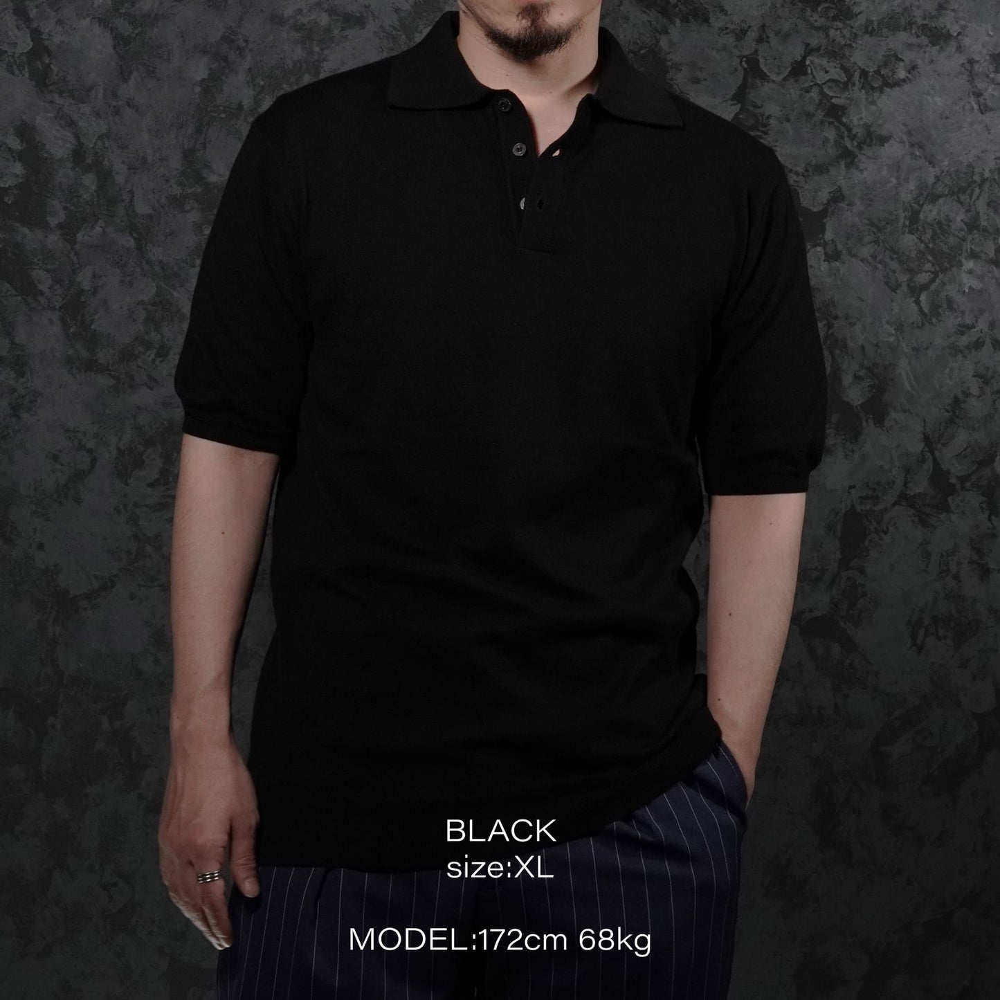 LEONARDO TAZZARI 3B POLO KNIT