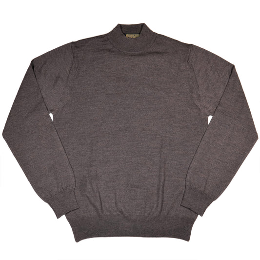 RESTOCK>>LEONARDO TAZZARI MOCK NECK  KNIT