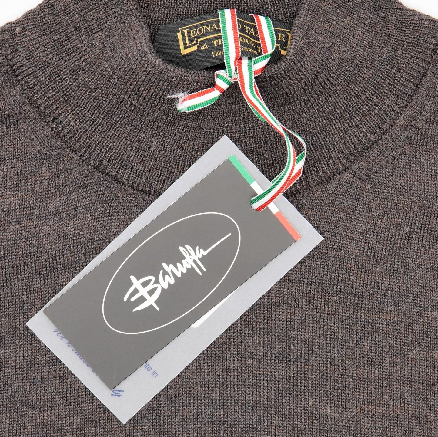 RESTOCK>>LEONARDO TAZZARI MOCK NECK  KNIT