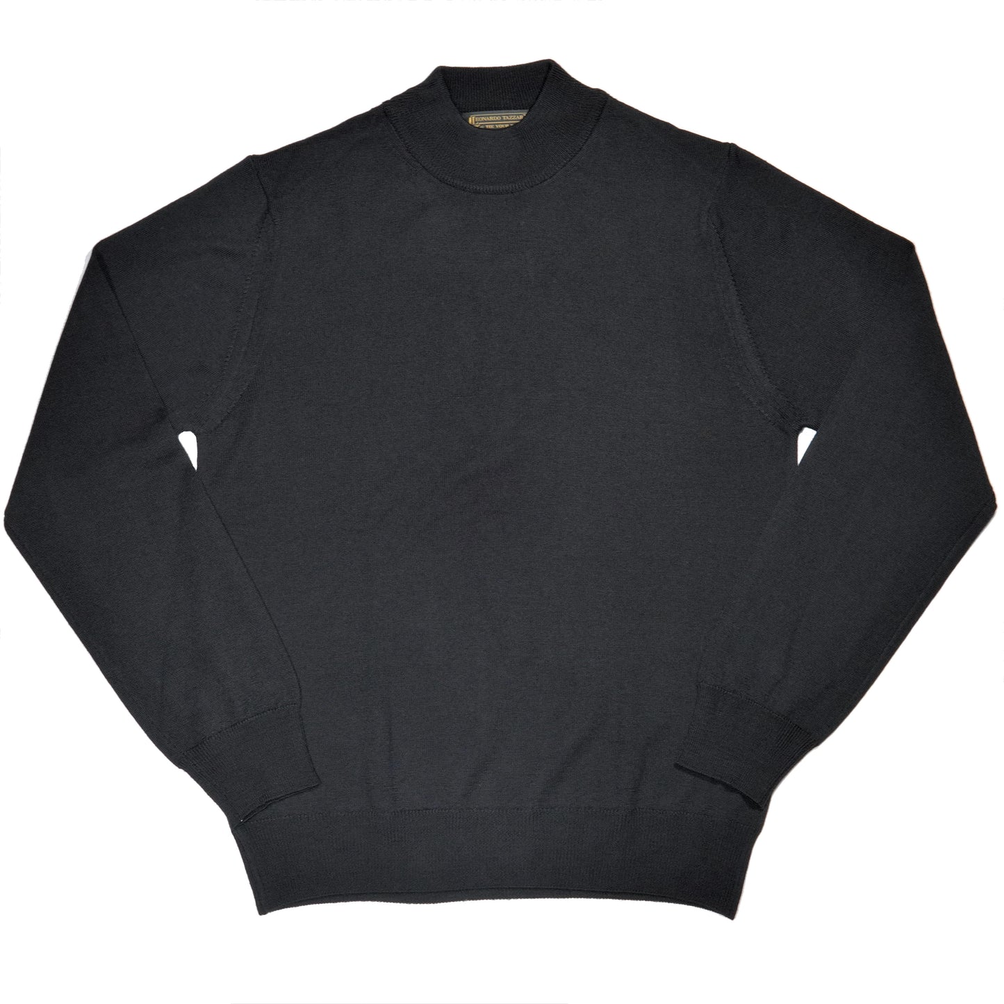RESTOCK>>LEONARDO TAZZARI MOCK NECK  KNIT