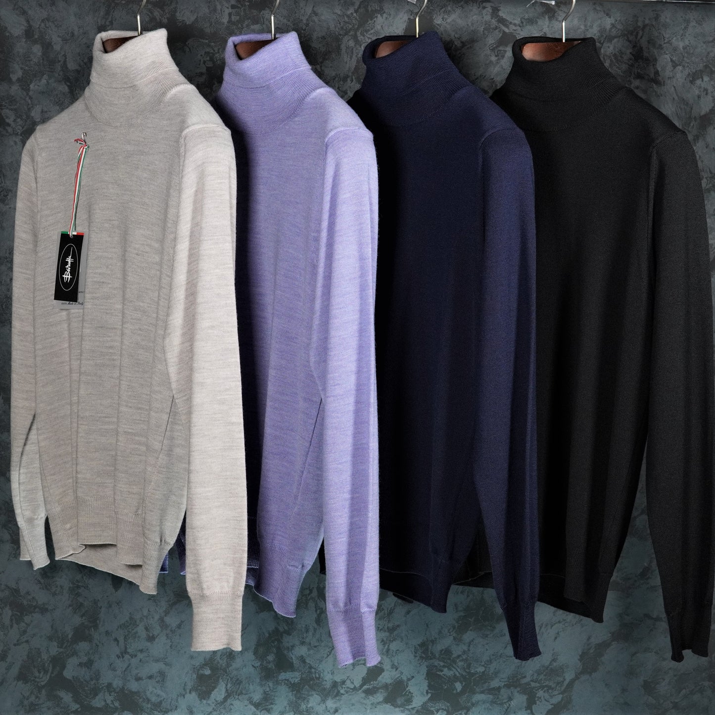 LEONARDO TAZZARI TURTLE NECK  KNIT