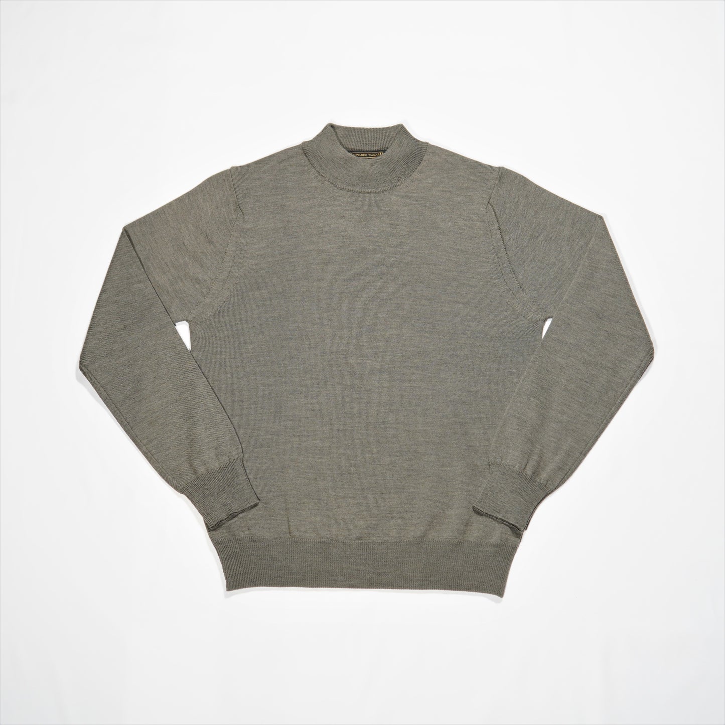 RESTOCK>>LEONARDO TAZZARI MOCK NECK  KNIT