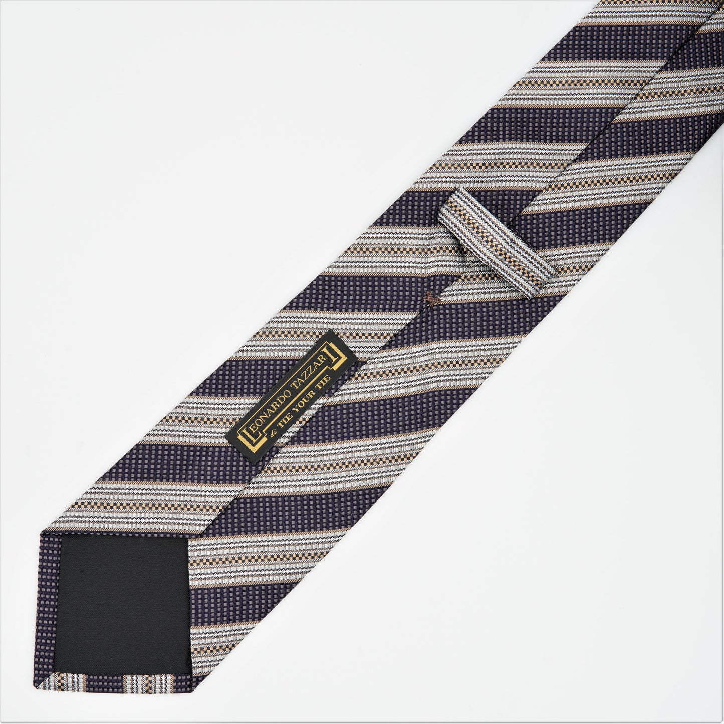 NEW!! LEONARDO STRIPE5 NECKTIE
