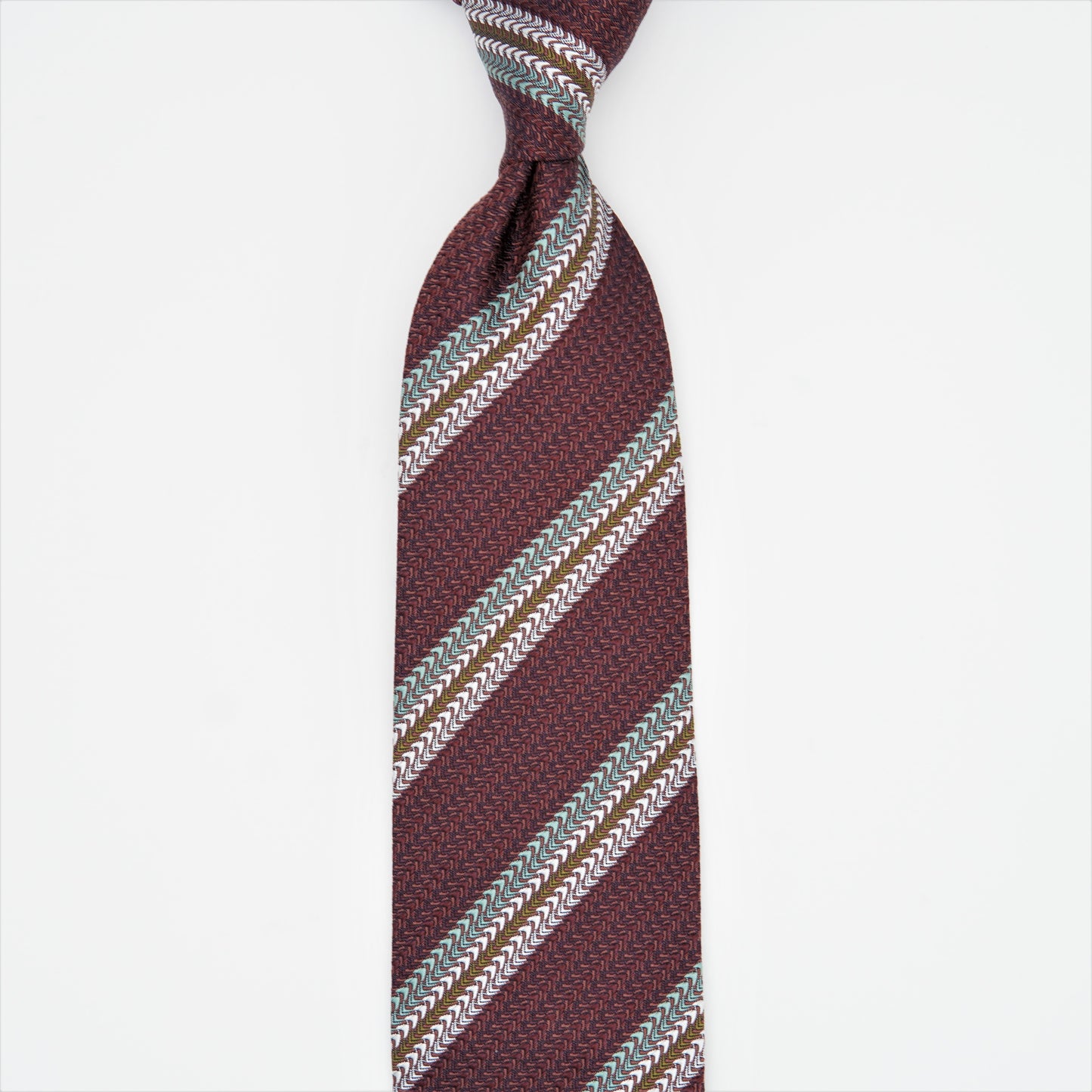 NEW!! LEONARDO STRIPE7 NECKTIE