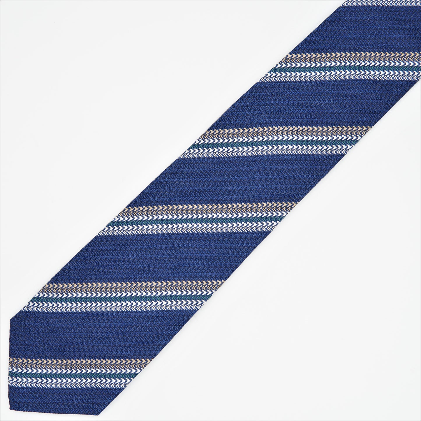 NEW!! LEONARDO STRIPE7 NECKTIE