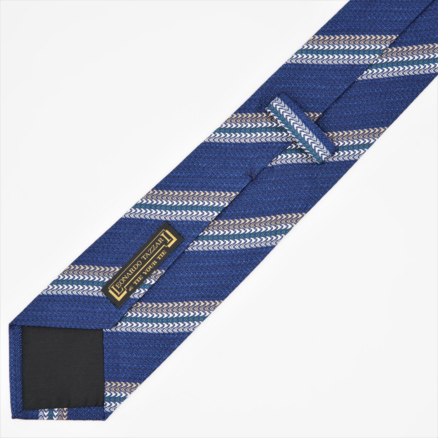 NEW!! LEONARDO STRIPE7 NECKTIE
