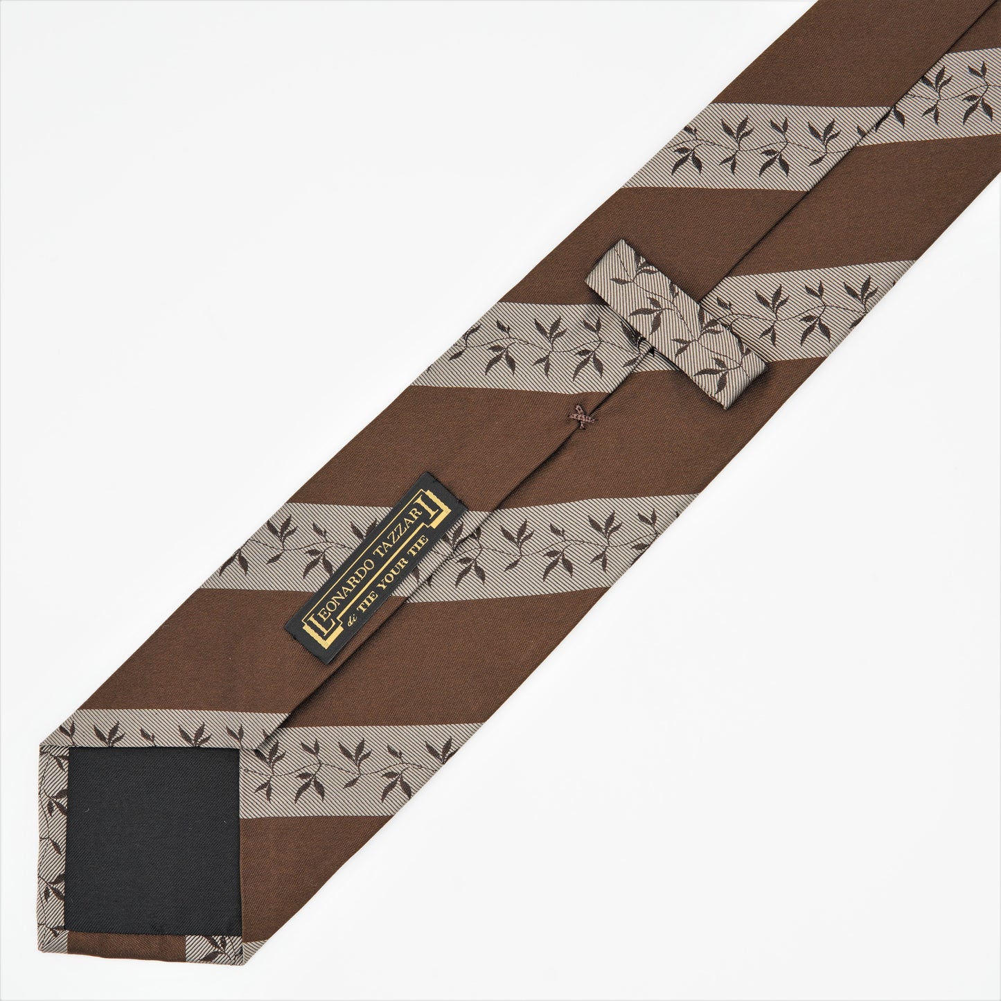 NEW!! LEONARDO STRIPE6 NECKTIE
