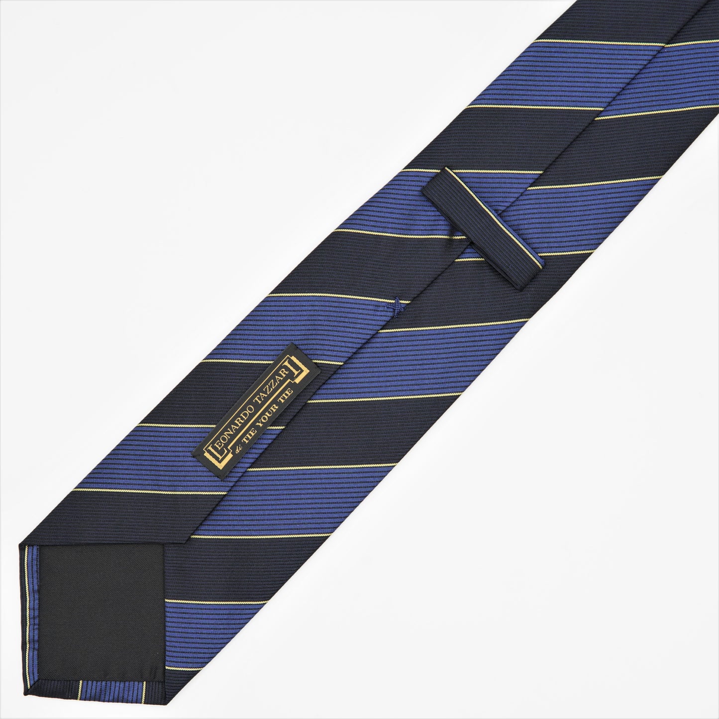 NEW!! LEONARDO STRIPE8 NECKTIE