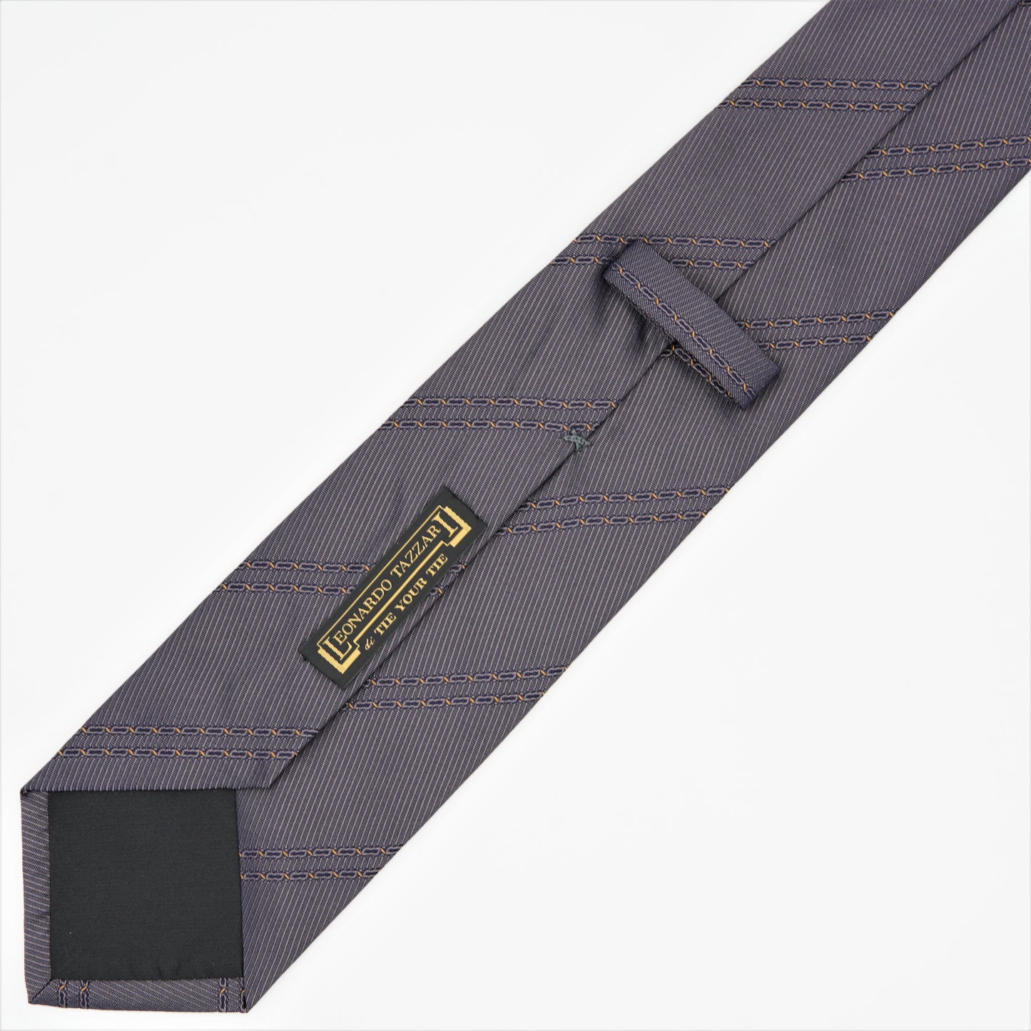 NEW!! LEONARDO STRIPE9 NECKTIE