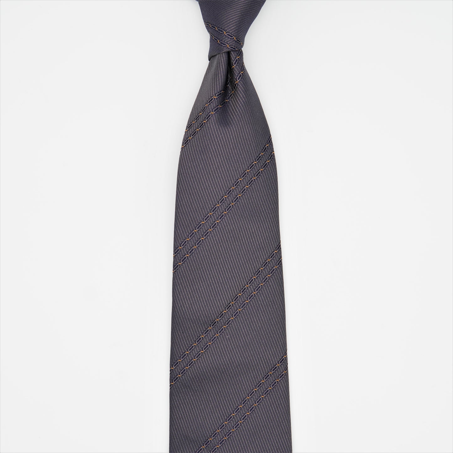 NEW!! LEONARDO STRIPE9 NECKTIE