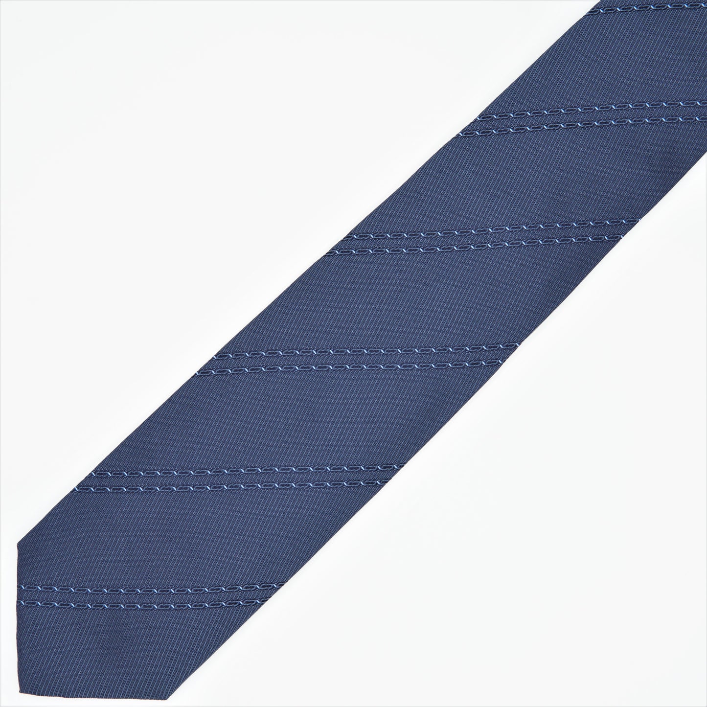 NEW!! LEONARDO STRIPE9 NECKTIE