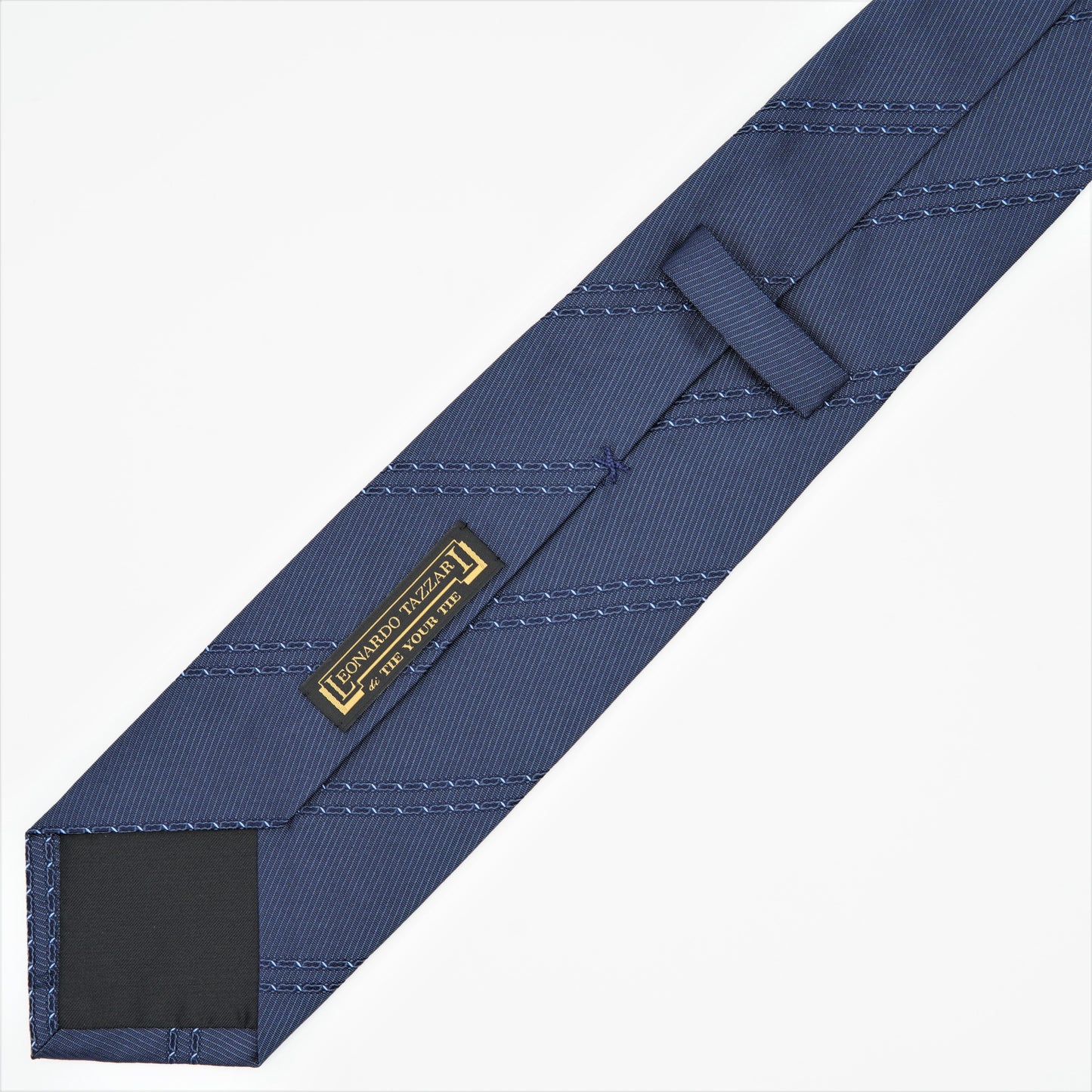 NEW!! LEONARDO STRIPE9 NECKTIE