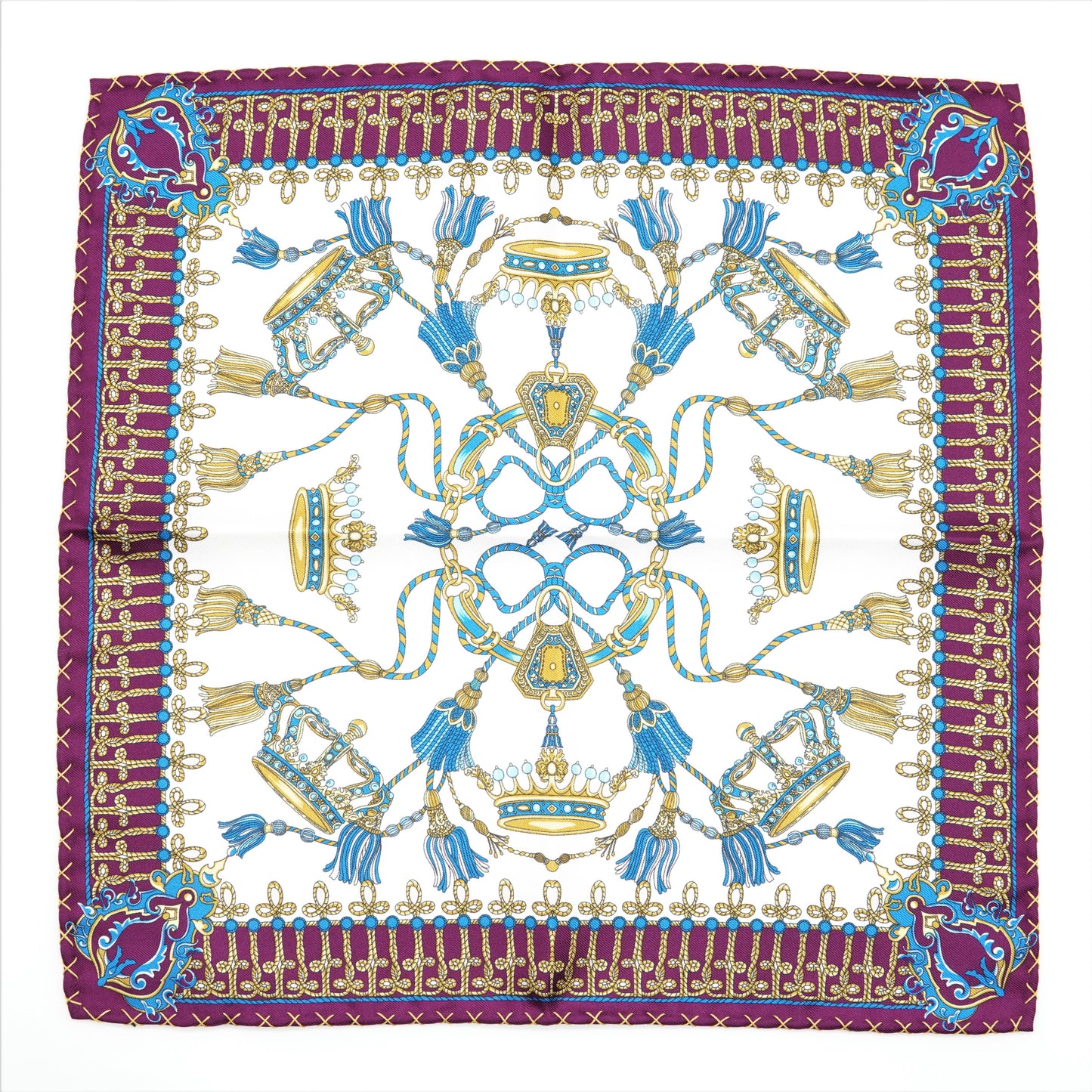 TIEYOURTIE PRINTED CHIEF WITH HAND CROCHET