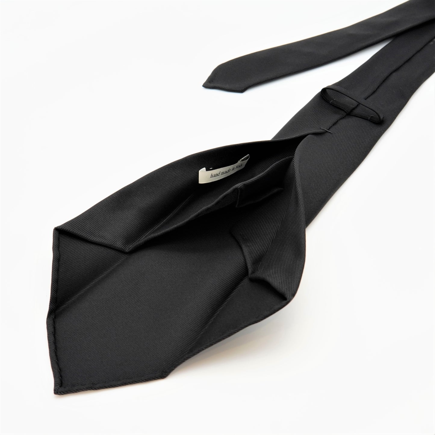 TIEYOURTIE SOLID 50ozROYAL TWILL SETTEPIEGHE NECKTIE