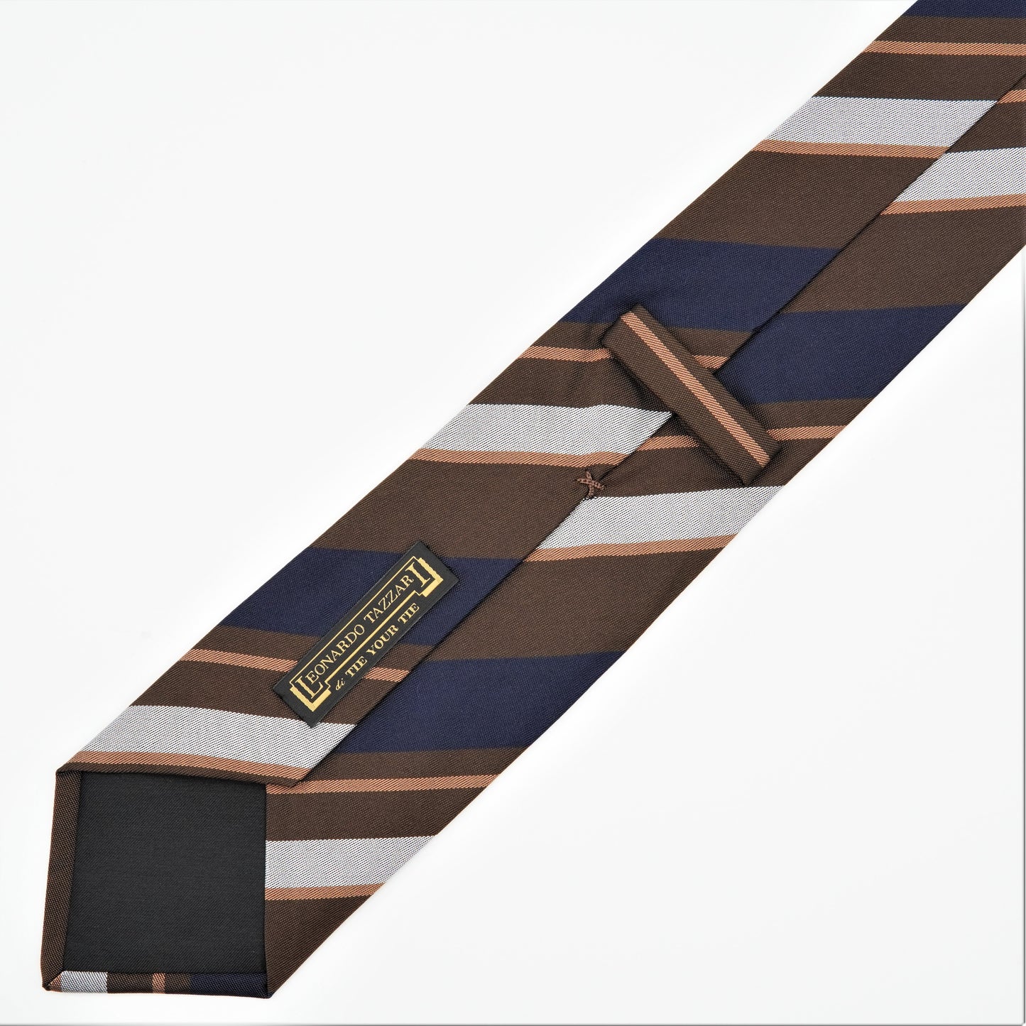 NEW!! LEONARDO STRIPE4 NECKTIE