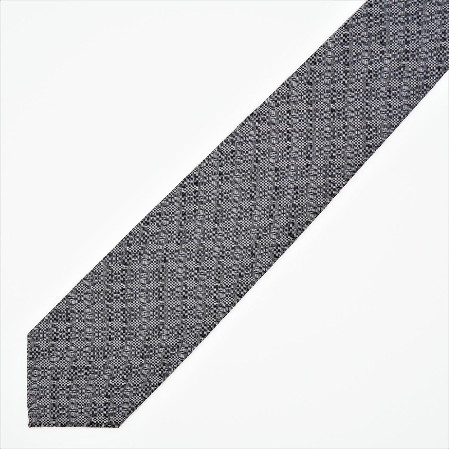 LEONARDO CIRCLE&SQUARE NECKTIE