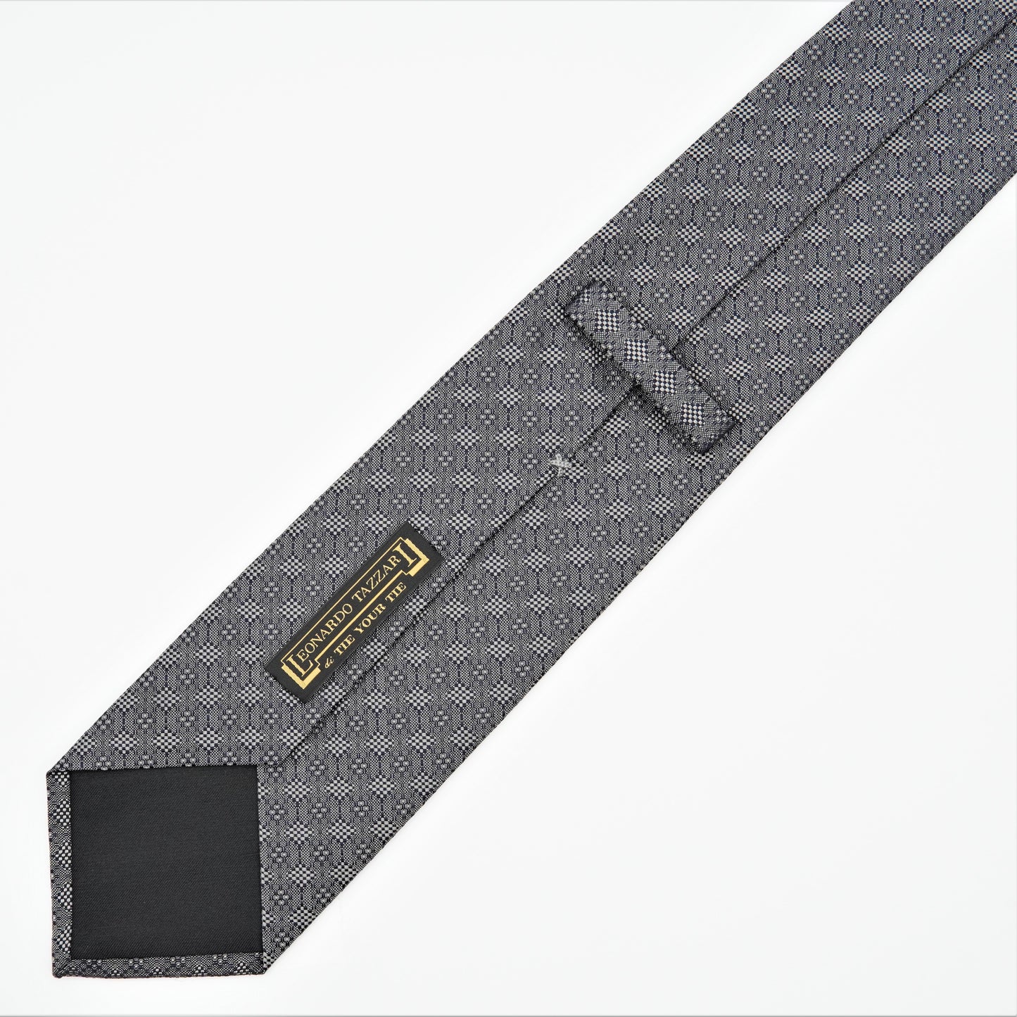 LEONARDO CIRCLE&SQUARE NECKTIE