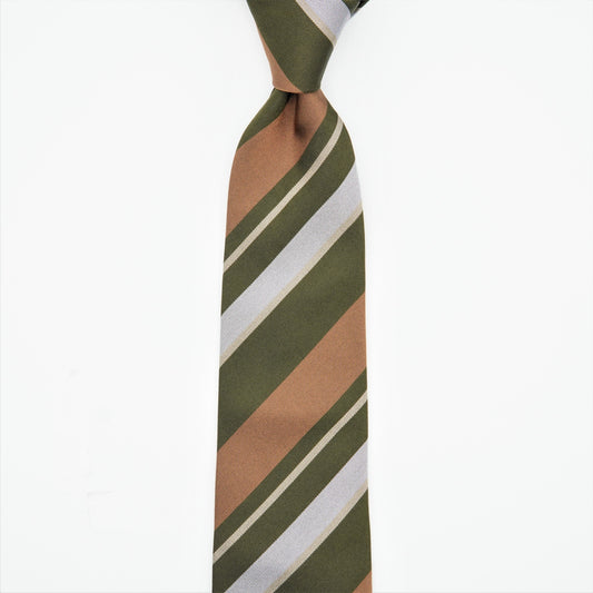 NEW!! LEONARDO STRIPE4 NECKTIE