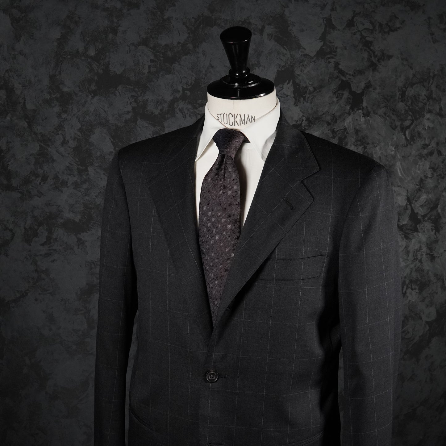 LEONARDO CIRCLE&SQUARE NECKTIE