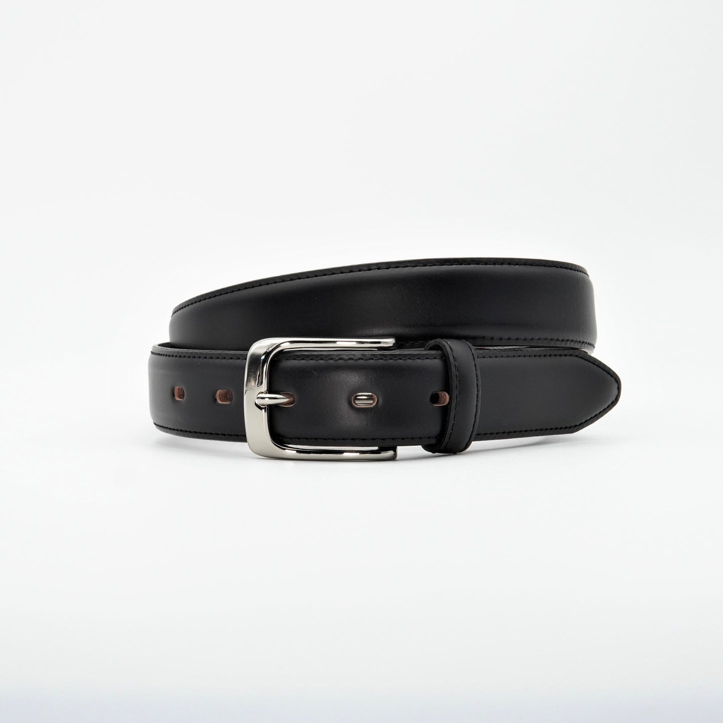 LEONARDO CORDOVAN LEATHER BELT