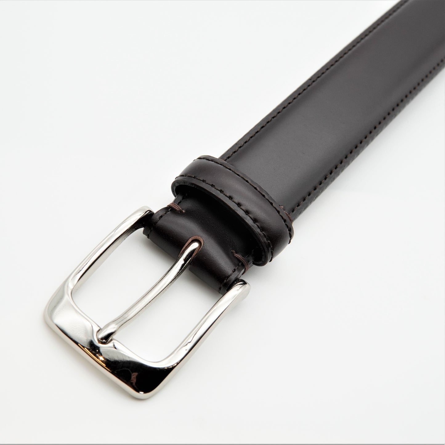 LEONARDO CORDOVAN LEATHER BELT