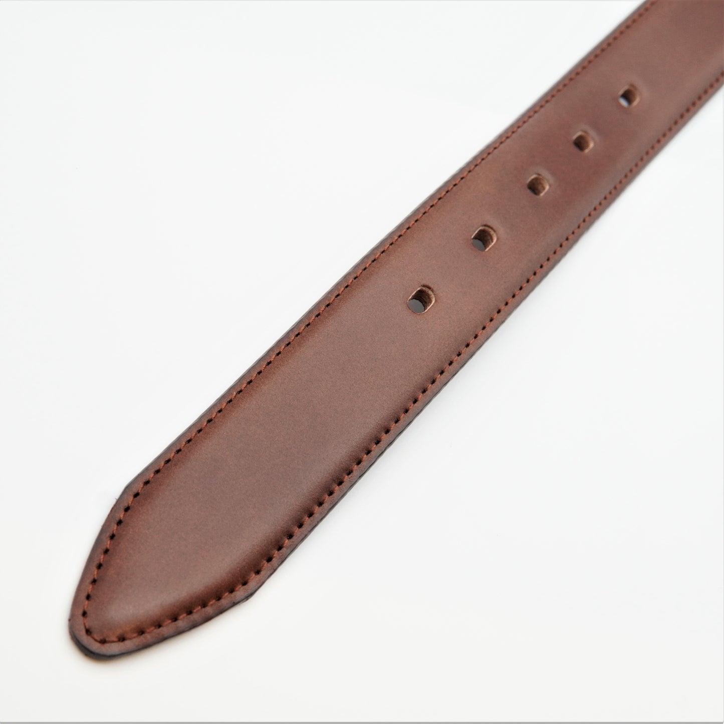 LEONARDO CORDOVAN LEATHER BELT