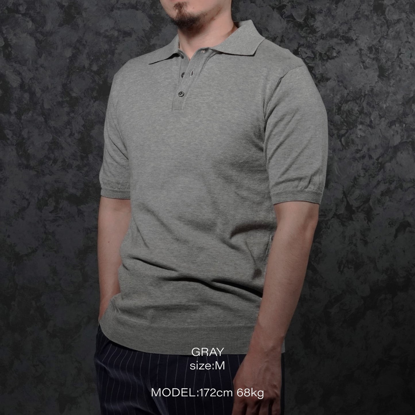 LEONARDO TAZZARI 3B POLO KNIT