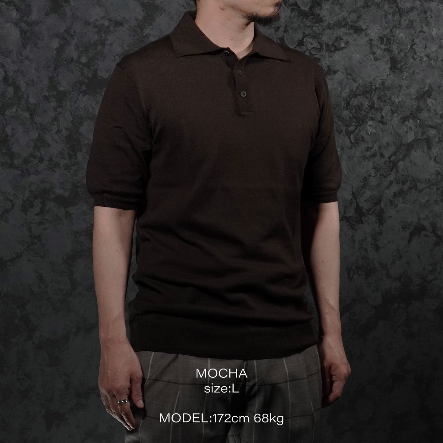 LEONARDO TAZZARI 3B POLO KNIT