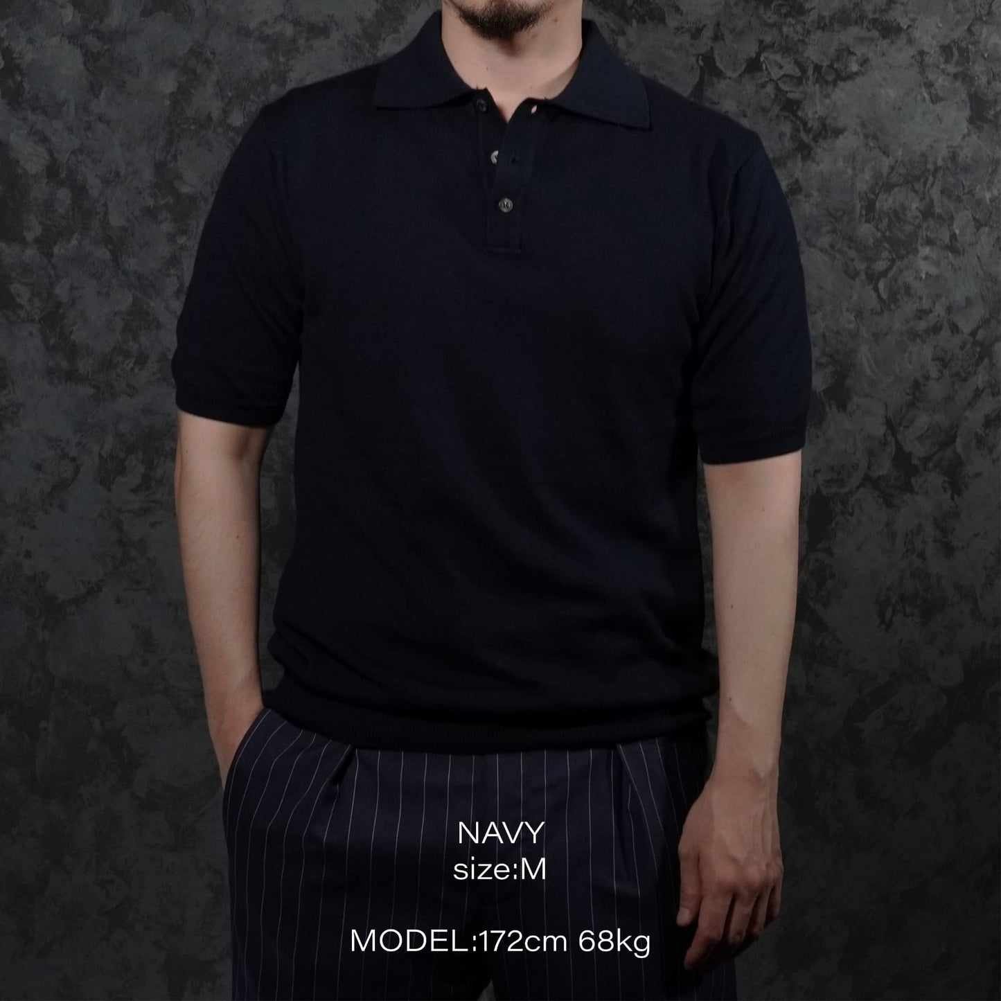 LEONARDO TAZZARI 3B POLO KNIT