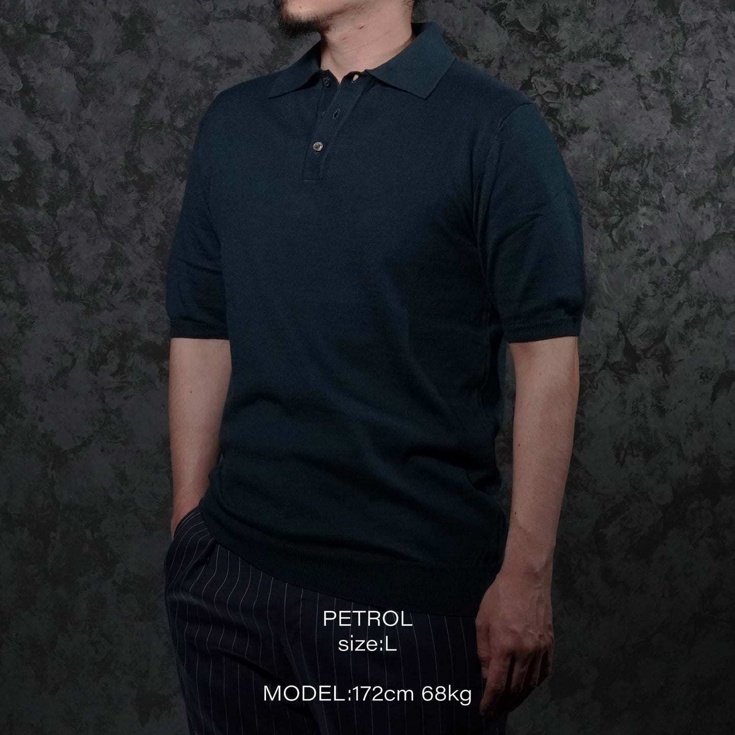 LEONARDO TAZZARI 3B POLO KNIT