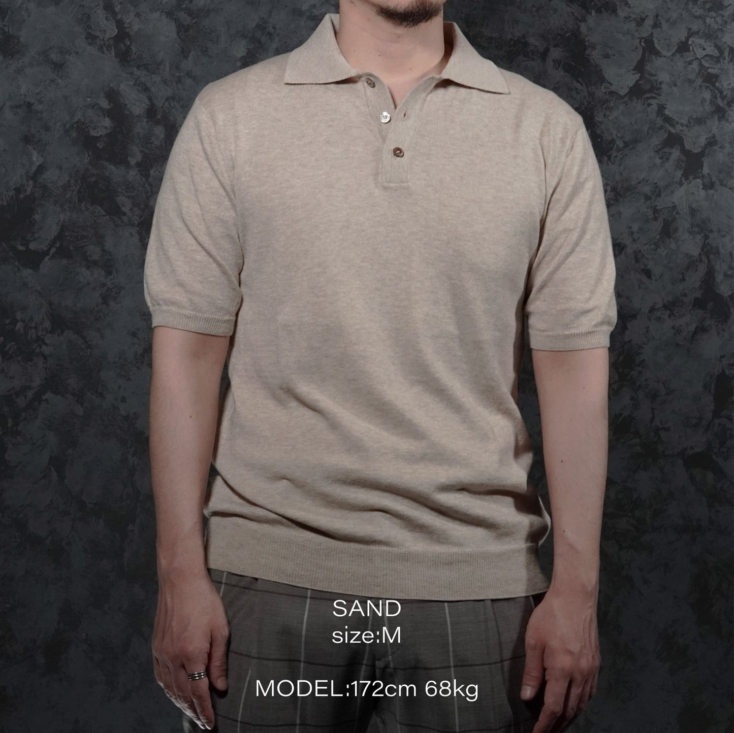 LEONARDO TAZZARI 3B POLO KNIT