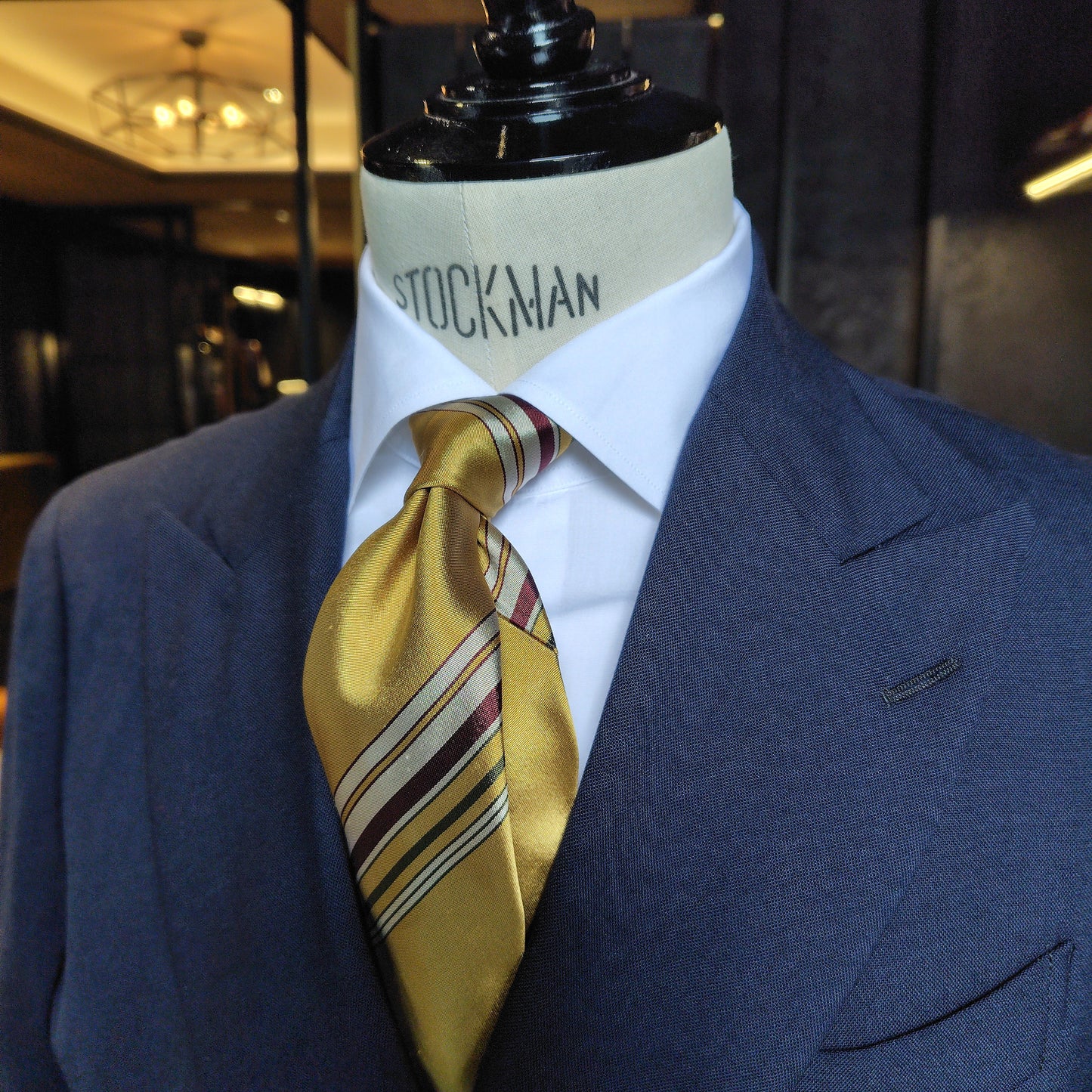 TIEYOURTIE WIDEPITCH STRIPE SETTEPIEGHE