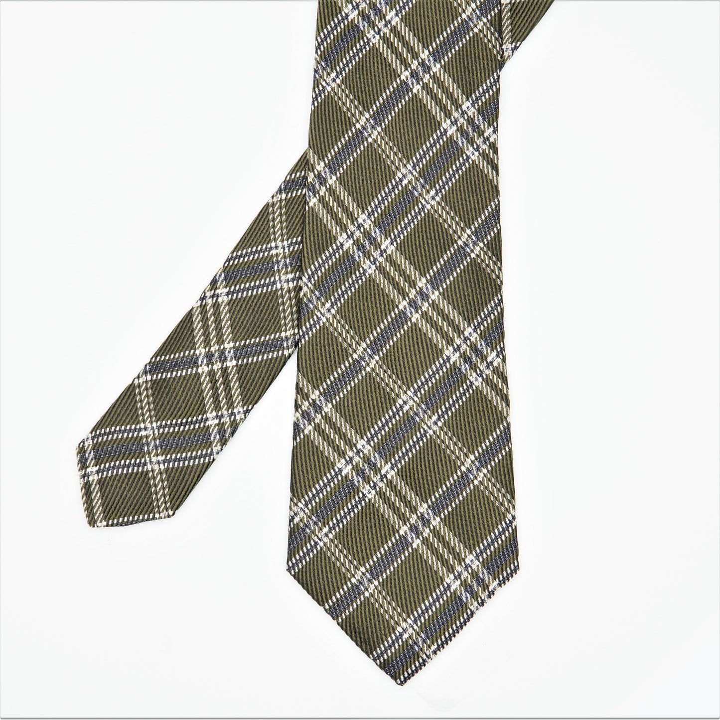 TEORIA PLAID NECKTIE