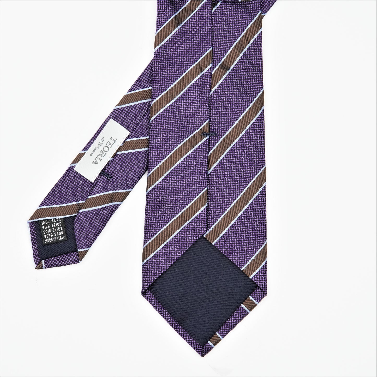 TEORIA STRIPE1 NECKTIE