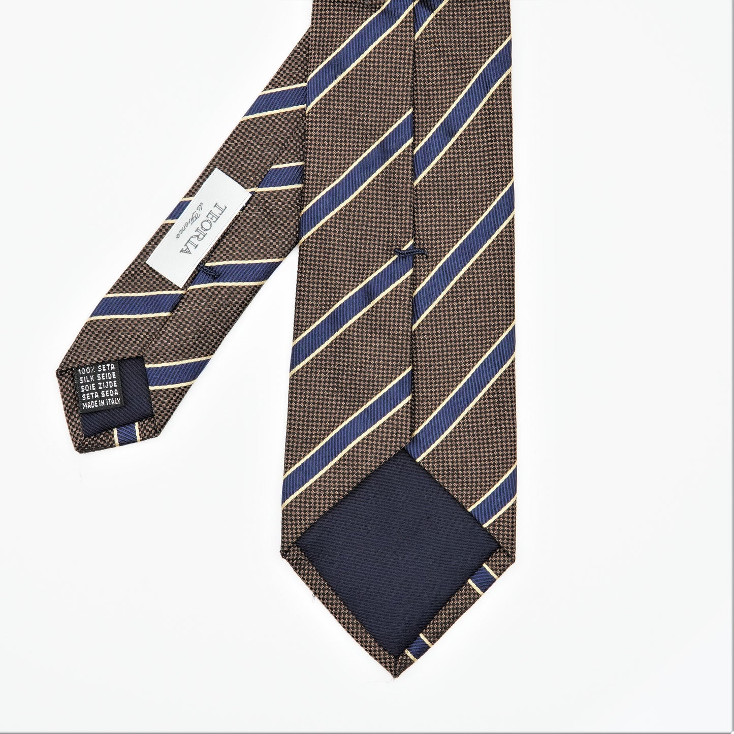 TEORIA STRIPE1 NECKTIE
