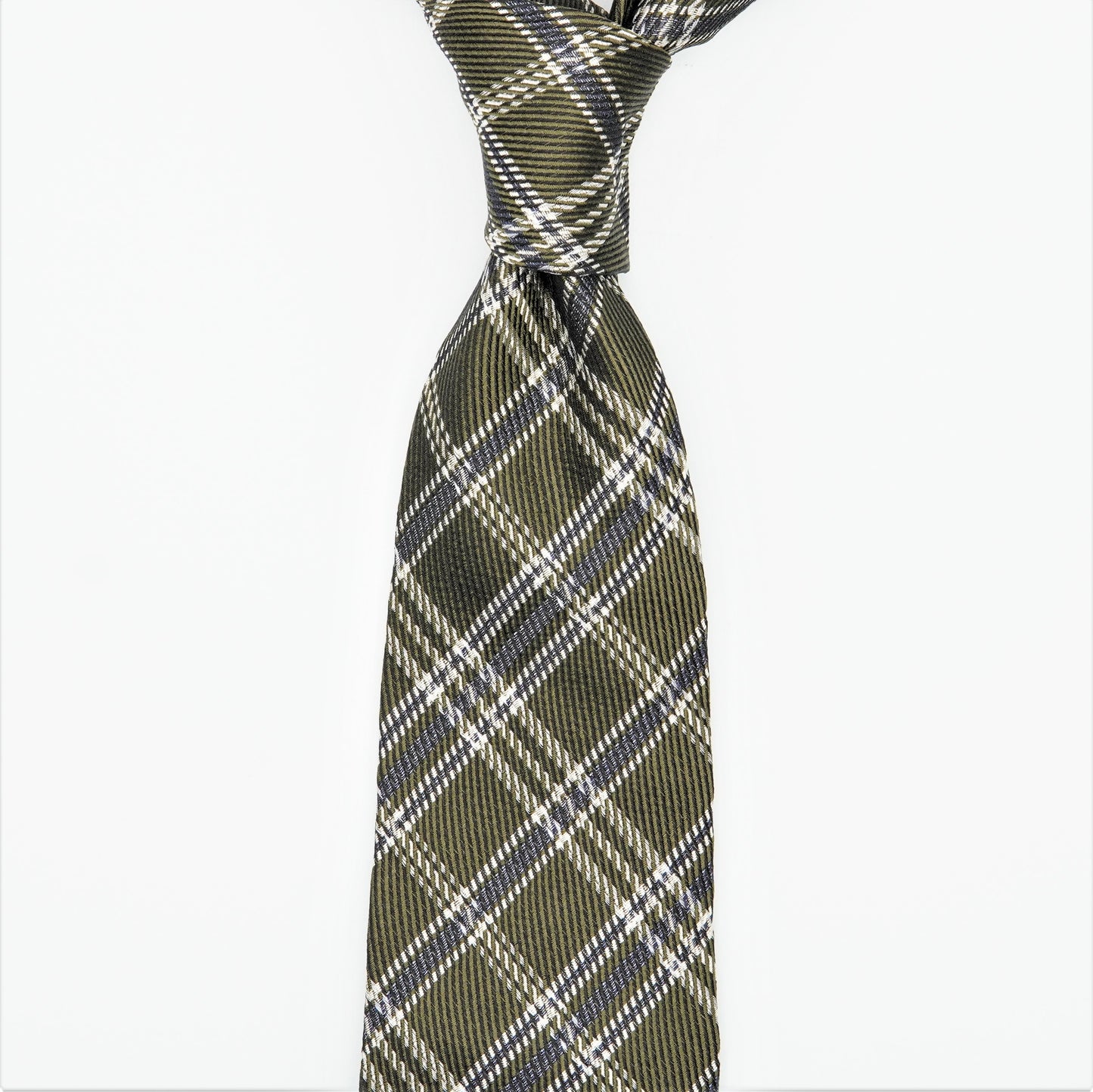 TEORIA PLAID NECKTIE