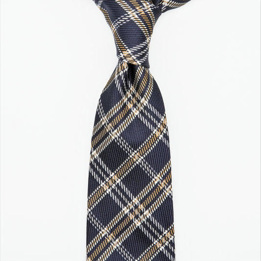 TEORIA PLAID NECKTIE