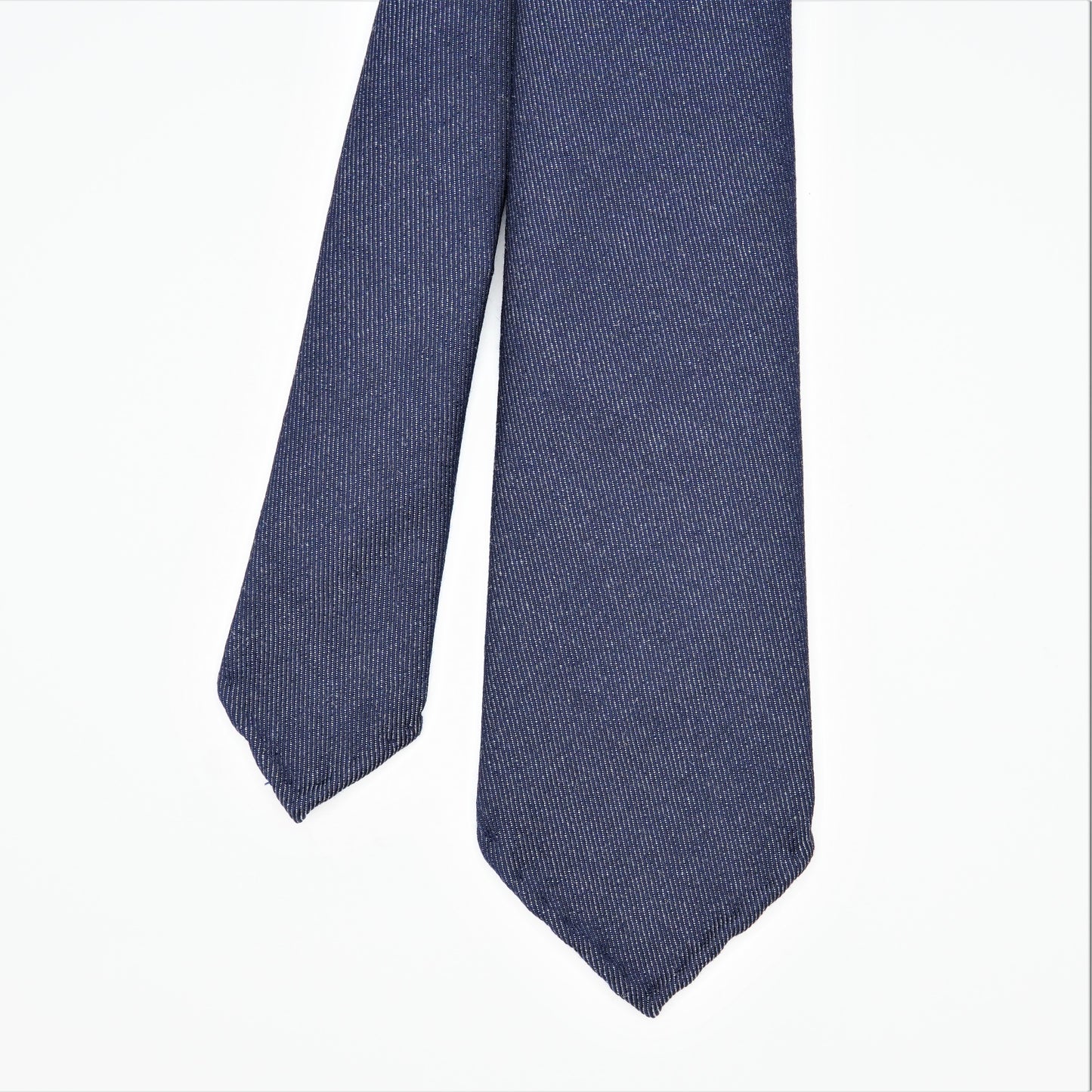 TIEYOURTIE WOOLDENIM SETTEPIEGHE NECKTIE