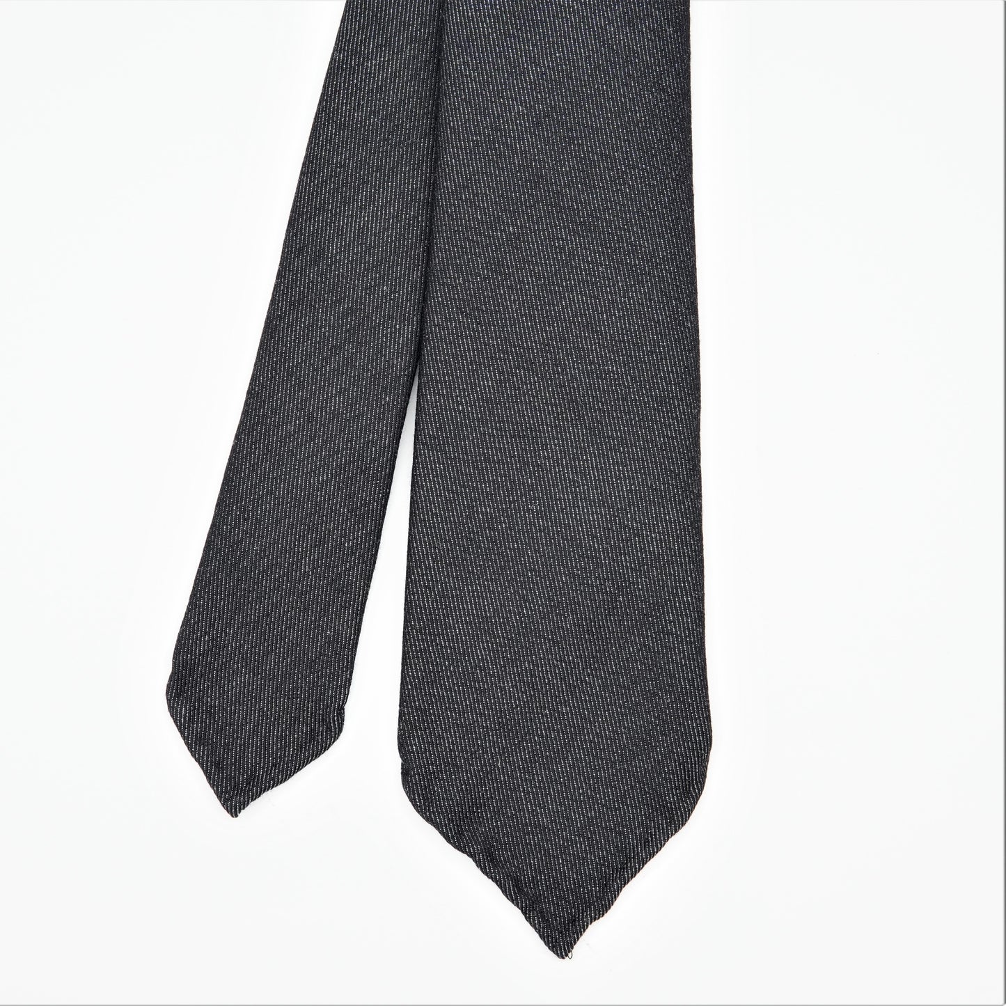 TIEYOURTIE WOOLDENIM SETTEPIEGHE NECKTIE