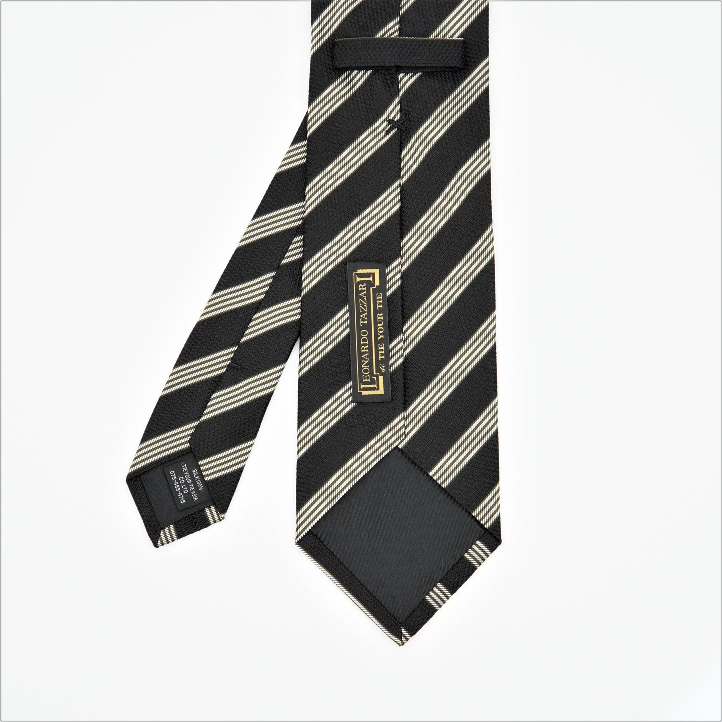 LEONARDO STRIPE3 NECKTIE