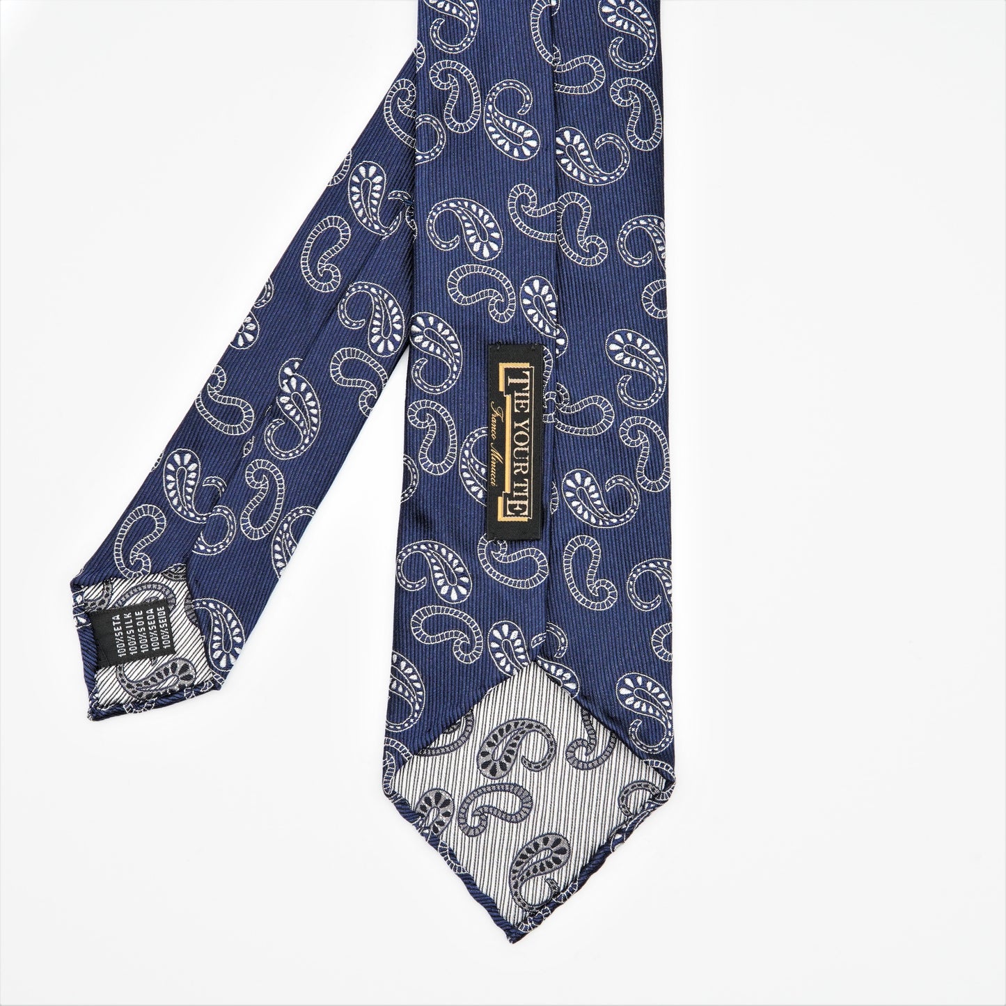 TIEYOURTIE PAISLEY1 SETTEPIEGHE NECKTIE