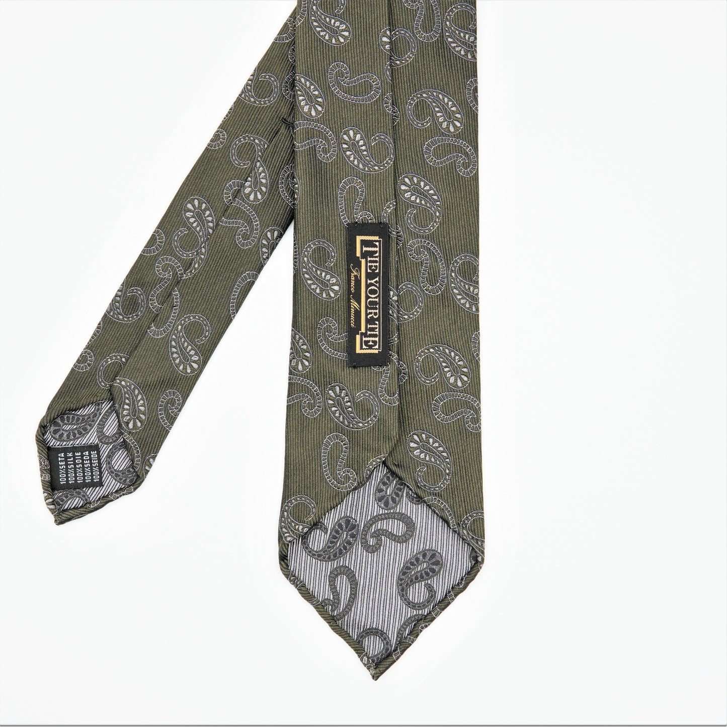 TIEYOURTIE PAISLEY1 SETTEPIEGHE NECKTIE