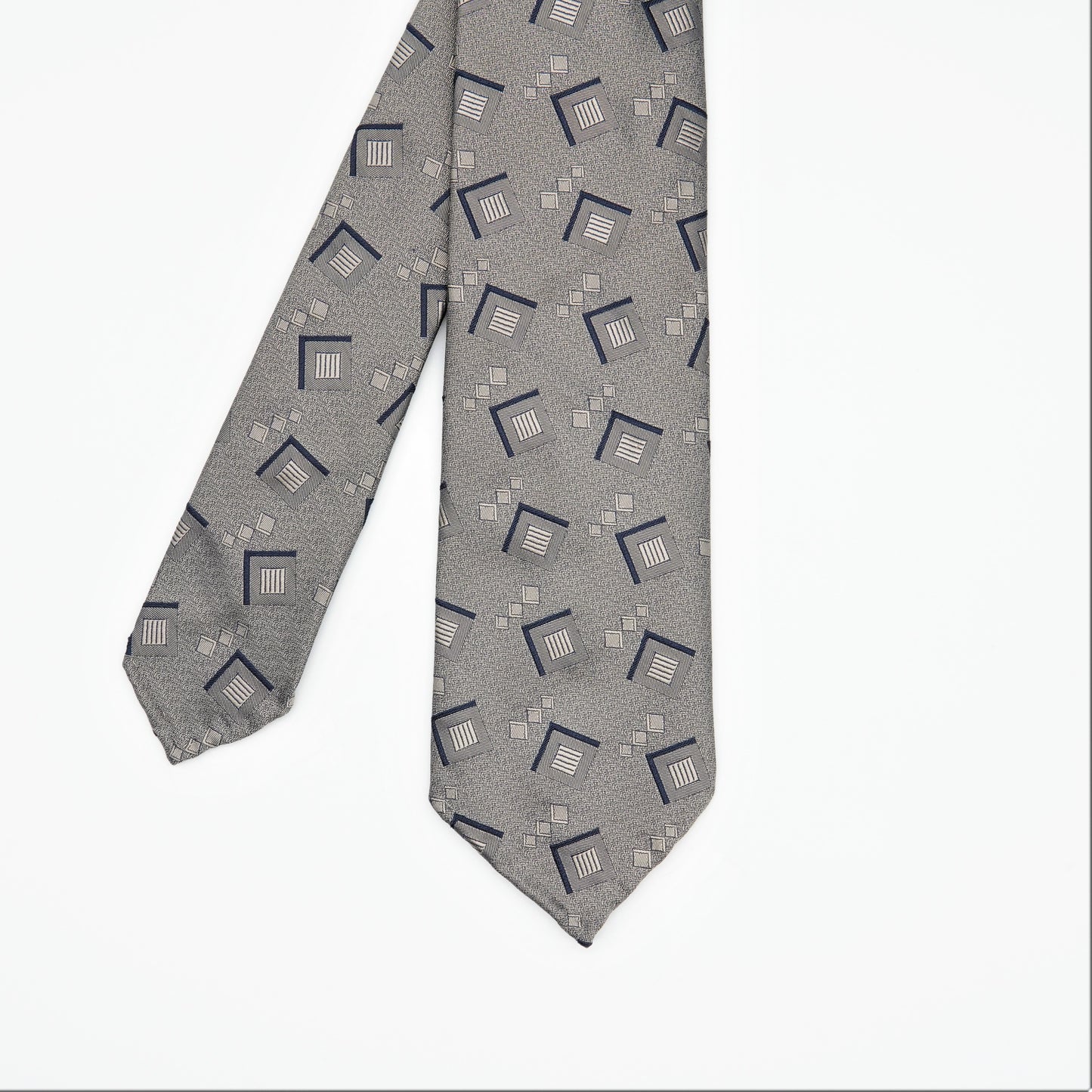 TIEYOURTIE GEOMETRIC1 SETTEPIEGHE NECKTIE