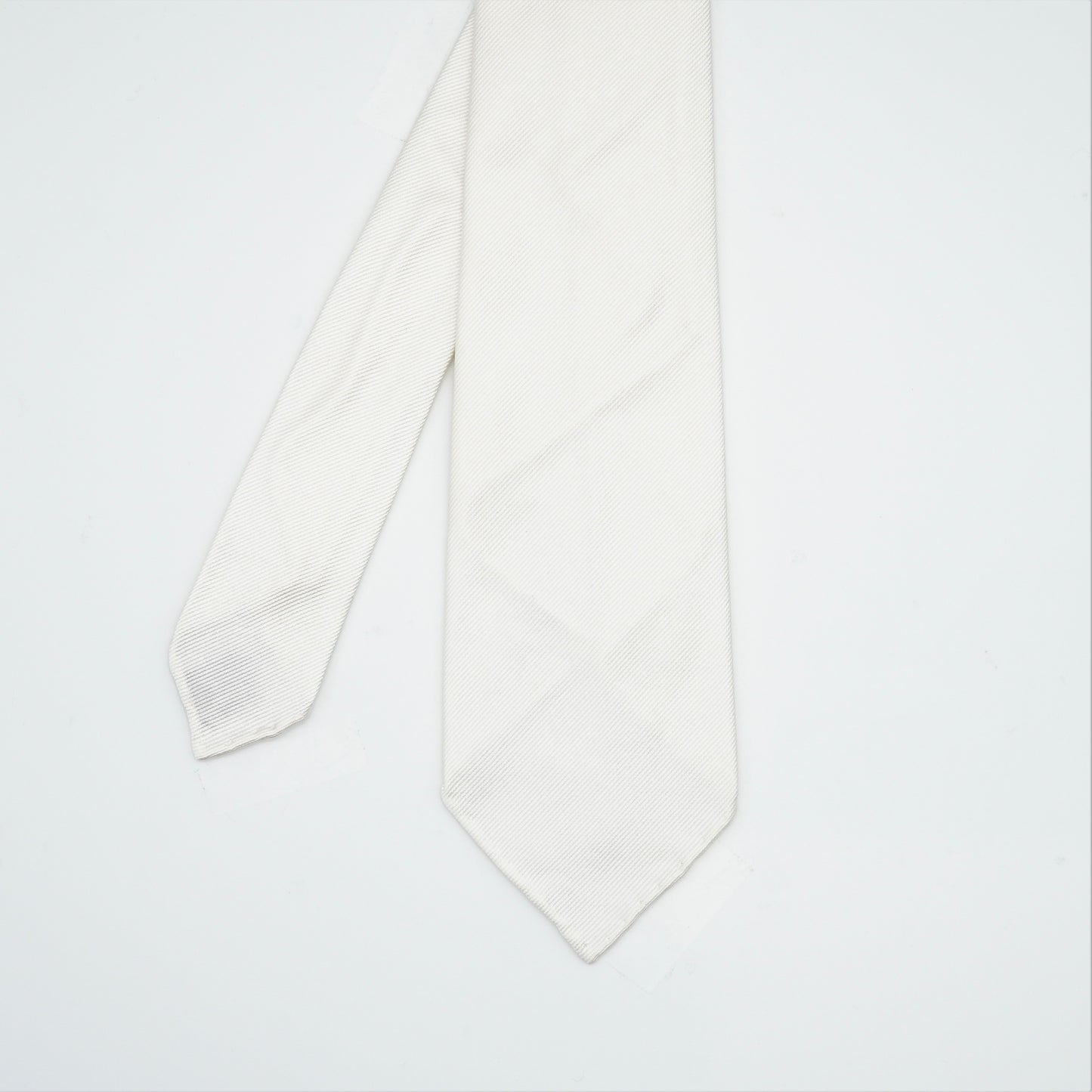 TIEYOURTIE PUREWHITE SETTEPIEGHE NECKTIE