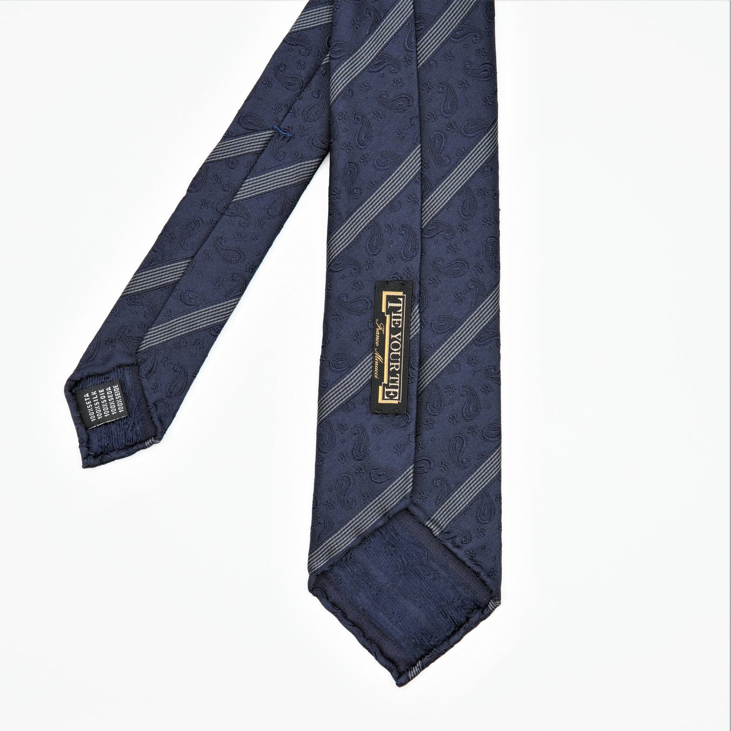 TIEYOURTIE PAISLEY3 SETTEPIEGHE NECKTIE
