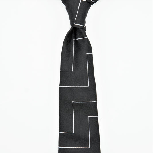 TIEYOURTIE GEOMETRIC4 SETTEPIEGHE NECKTIE