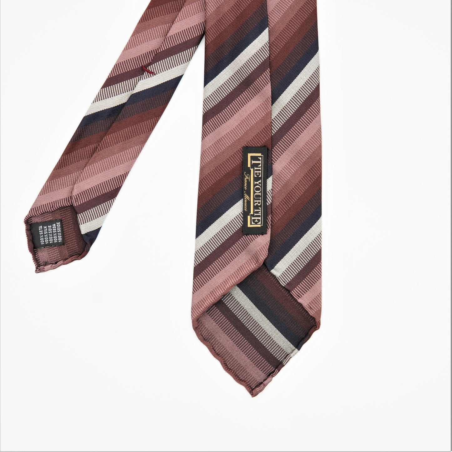 TIEYOURTIE STRIPE1 SETTEPIEGHE NECKTIE