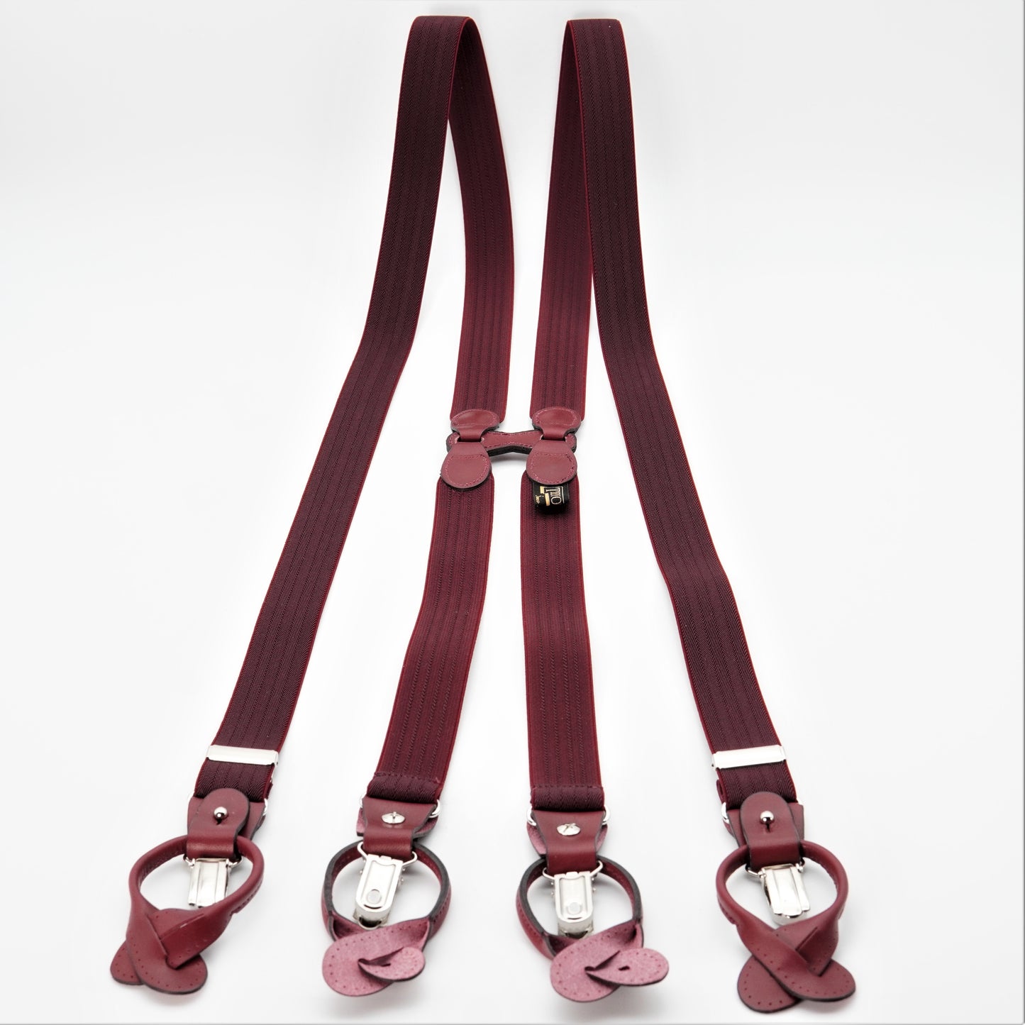 TIEYOURTIE BRACES SHADOW HERRINGBONE