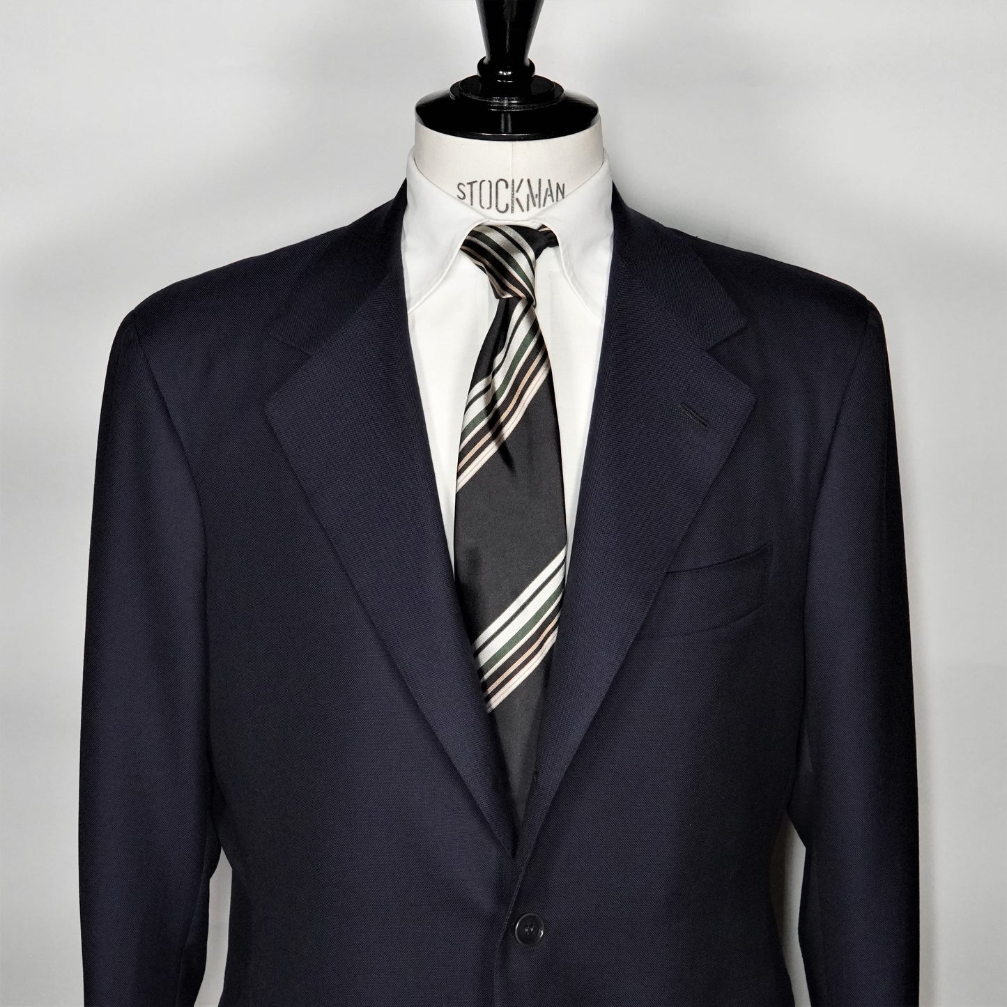 TIEYOURTIE WIDEPITCH STRIPE SETTEPIEGHE NECKTIE